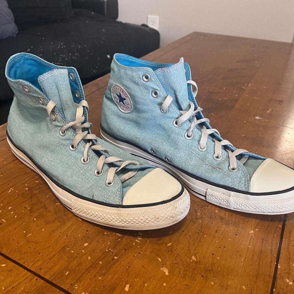 Cyan Mens Converse | Size 13